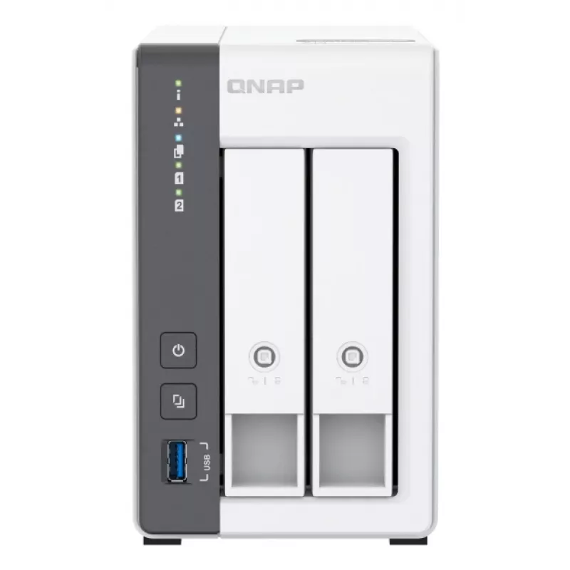 QNAP TS-216G NAS/servidor de armazenamento torre Cortex-A Cortex-A55 4 GB HDD branco