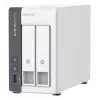 QNAP TS-216G NAS/servidor de armazenamento torre Cortex-A Cortex-A55 4 GB HDD branco
