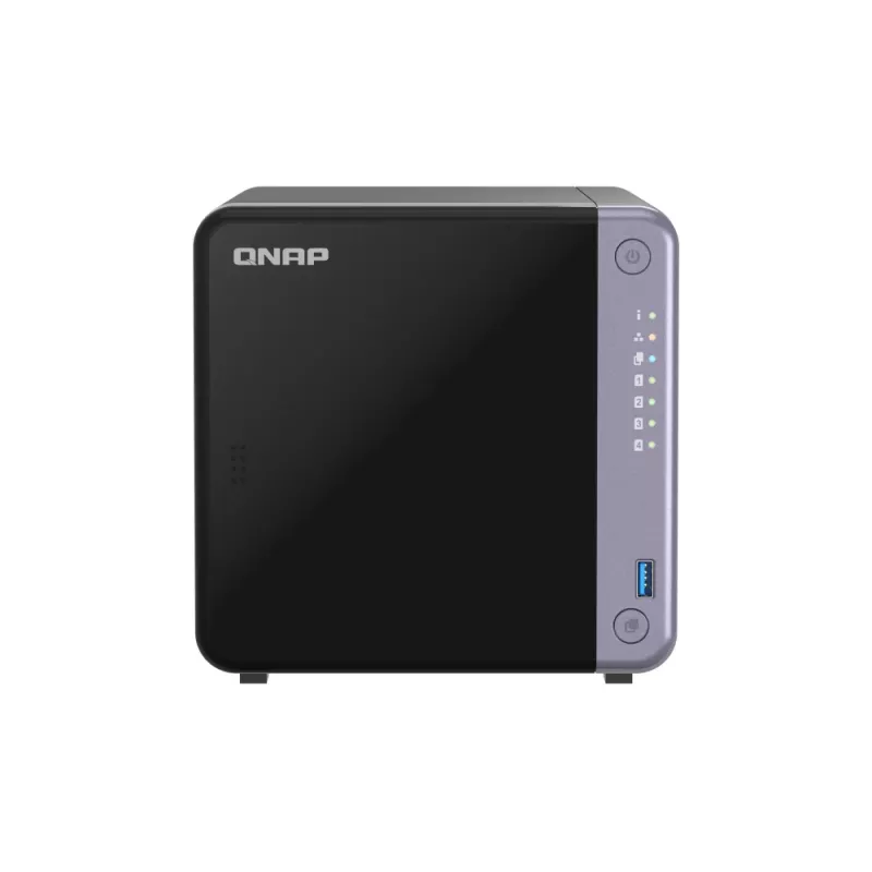 QNAP TS-432X-4G servidor de armazenamento NAS torre Alpine Alpine AL-524 4 GB DDR4 QNAP QTS preto