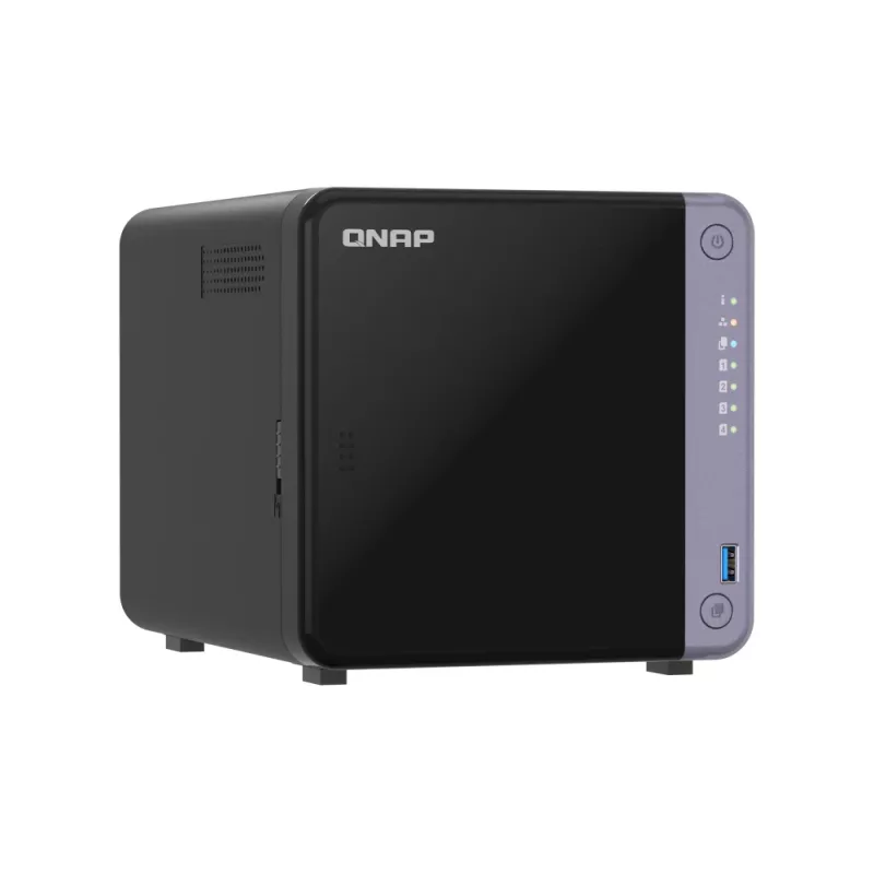 QNAP TS-432X-4G servidor de armazenamento NAS torre Alpine Alpine AL-524 4 GB DDR4 QNAP QTS preto