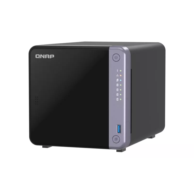 QNAP TS-432X-4G servidor de armazenamento NAS torre Alpine Alpine AL-524 4 GB DDR4 QNAP QTS preto