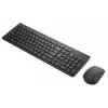 Teclado e rato sem fios Lenovo 4X31N50746 QWERTY inglês dos EUA preto
