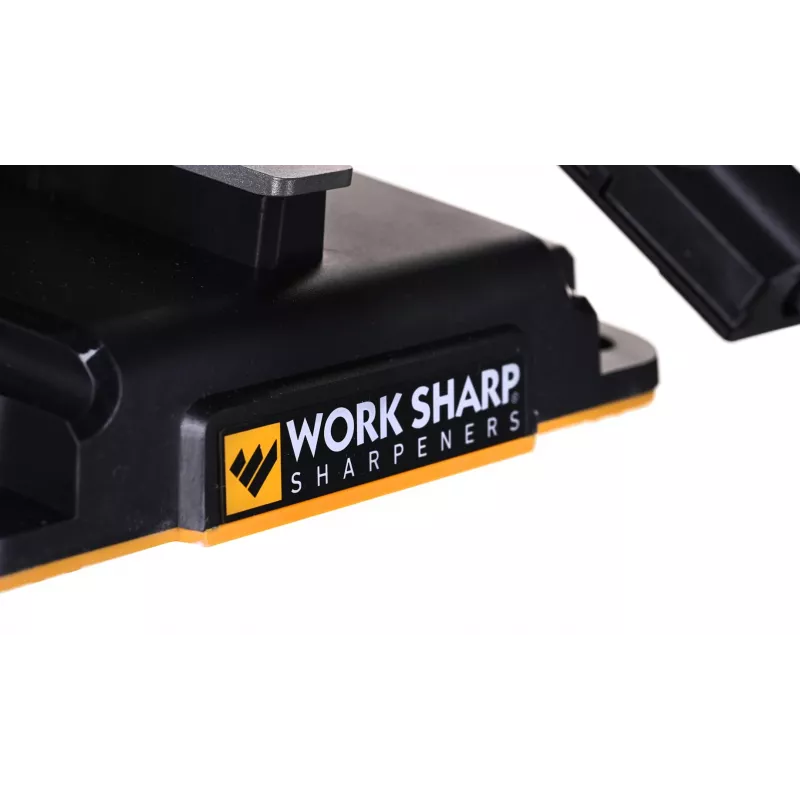 Afia-facas Work Sharp Professional Precision Adjust 09DX068 — afia-facas de passagem, ângulo ajustável, preto, estojo de nylon