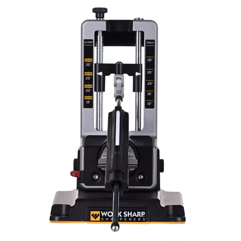 Afia-facas Work Sharp Professional Precision Adjust 09DX068 — afia-facas de passagem, ângulo ajustável, preto, estojo de nylon