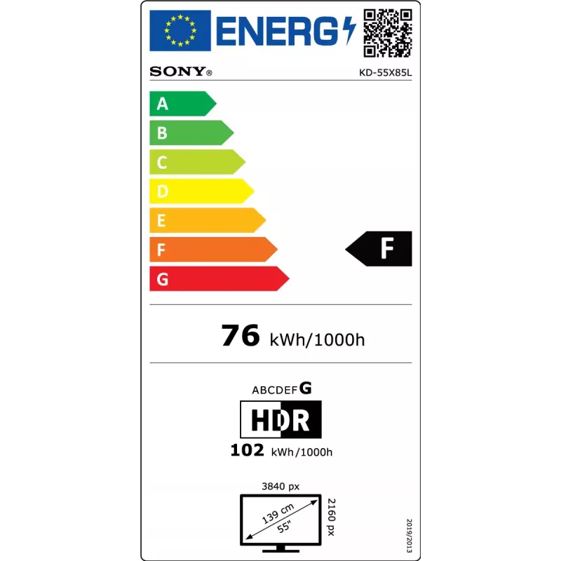 Televisor Sony KD55X85L 55