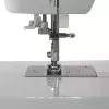 Máquina de costura Lucznik Teresa portátil leve – modelo Teresa, máquina de costura doméstica elétrica, funções básicas de pontos, branco-violeta