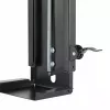 Suporte para computador sob a secretária MACLEAN MC-885, ajustável, regulação manual de altura, para até 10 kg, preto