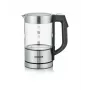 Chaleira elétrica SEVERIN WK3458, 0,5 L, 1100 W, Vidro e aço inoxidável, 5 definições de temperatura, sem fios