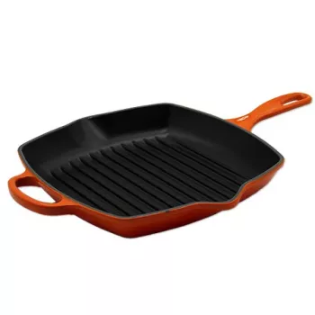 Le Creuset Signature Grelhador quadrado 26 cm vermelho ferrugem (20183260900422)