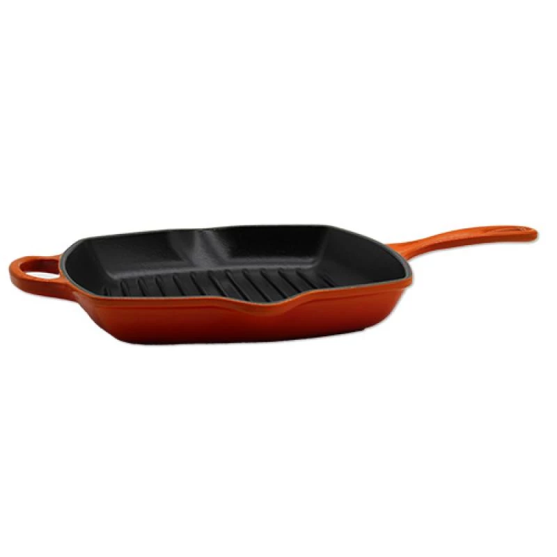 Le Creuset Signature Grelhador quadrado 26 cm vermelho ferrugem (20183260900422)