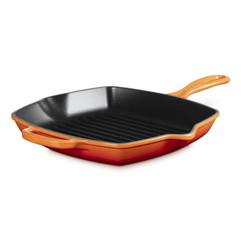 Le Creuset Signature Grelhador quadrado 26 cm vermelho ferrugem (20183260900422)