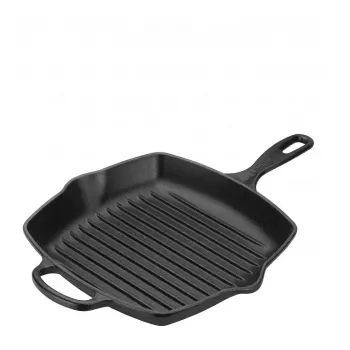 Le Creuset Signature Grelhador quadrado 26 cm preto acetinado (20183260000422)