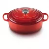 Le Creuset Signature Assadeira oval 29 cm vermelho cereja