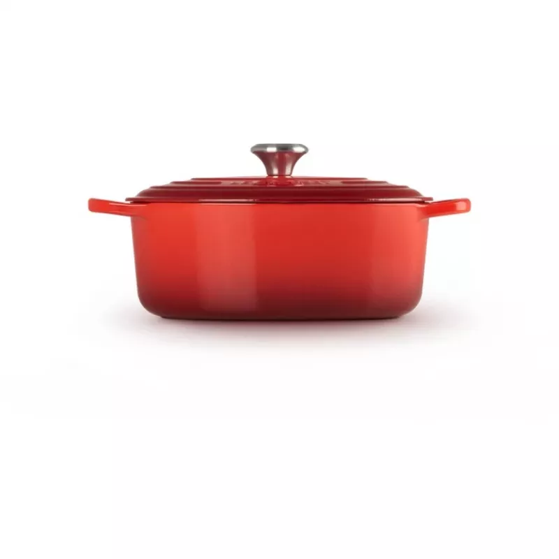 Le Creuset Signature Assadeira oval 29 cm vermelho cereja
