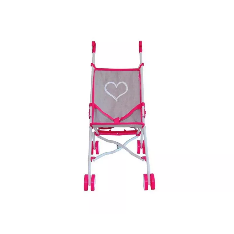 Carrinho de bonecas milly mally Julia Prestige Pink — carrinho de bonecas leve e compacto, modelo 2722