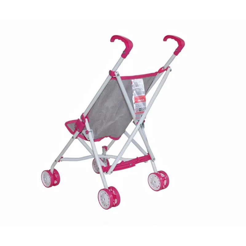 Carrinho de bonecas milly mally Julia Prestige Pink — carrinho de bonecas leve e compacto, modelo 2722