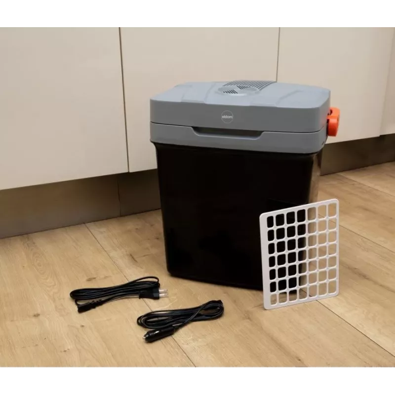 Geleira de viagem ELDOM FROZZY 26l, função de refrigeração e aquecimento, 12V/240V