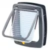 FERPLAST Swing 11 cinzento – porta para cães e gatos – 31 x 9,6 x 38,4 cm