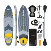 Prancha SUP insuflável Rebel ACTIVE 350x81x15 cm conjunto - modelo RBA-4500, paddleboard allround-touring