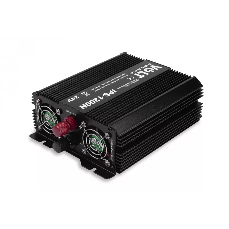 Conversor de tensão Volt 800/1200W 24V para 230V modelo 20039