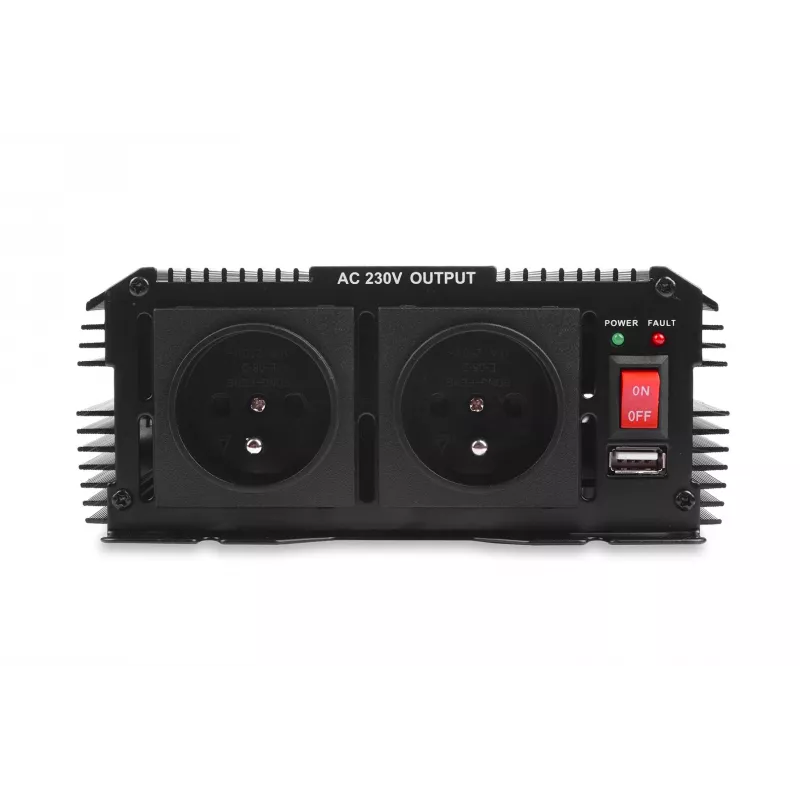 Conversor de tensão Volt 800/1200W 24V para 230V modelo 20039