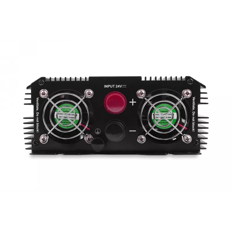 Conversor de tensão Volt 800/1200W 24V para 230V modelo 20039