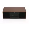 Mini-cadeia de música JVC RD-E761, 2x8 W RMS, Bluetooth 4.2, USB, CD, FM, caixa em madeira, preto