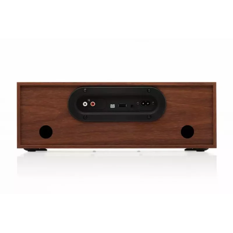 Mini-cadeia de música JVC RD-E761, 2x8 W RMS, Bluetooth 4.2, USB, CD, FM, caixa em madeira, preto