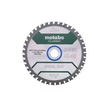 Disco de serra circular Metabo 628651000 16,5 cm para metal