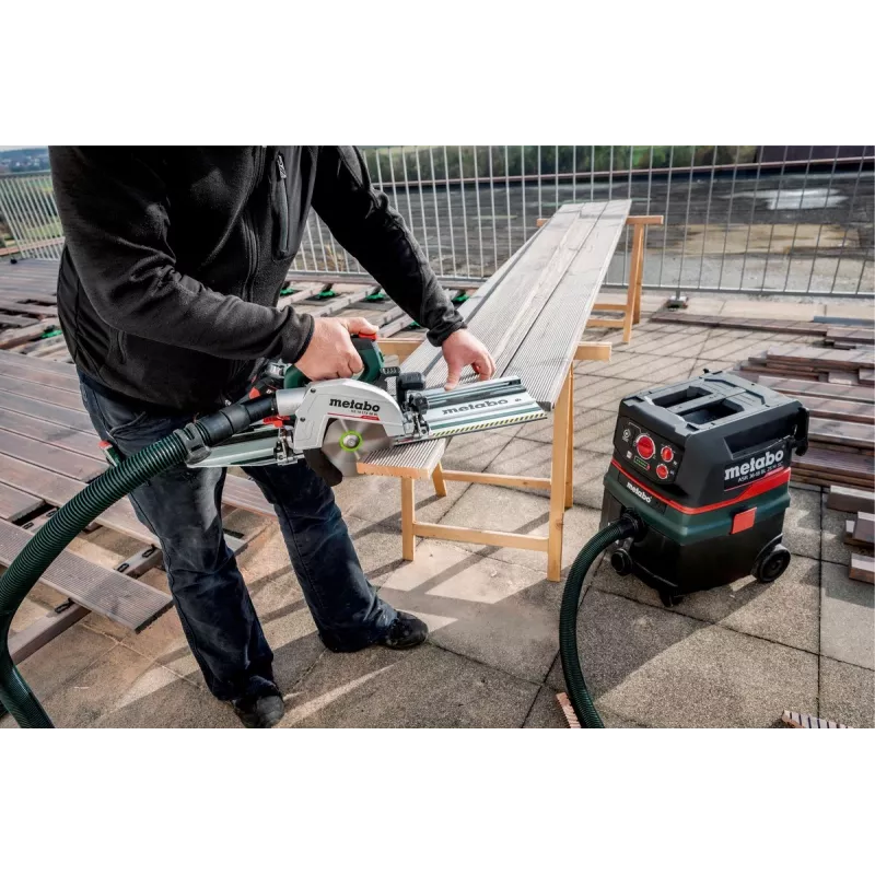 Serra circular manual Metabo KS 18 LTX 66 BL 16,5 cm preto cinzento