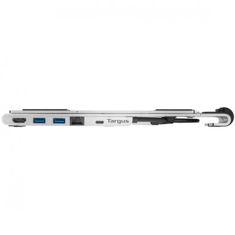 Suporte portátil com dock integrado estação de acoplamento + suporte para portátil USB-C 3.2 Gen 1 Thunderbolt 3