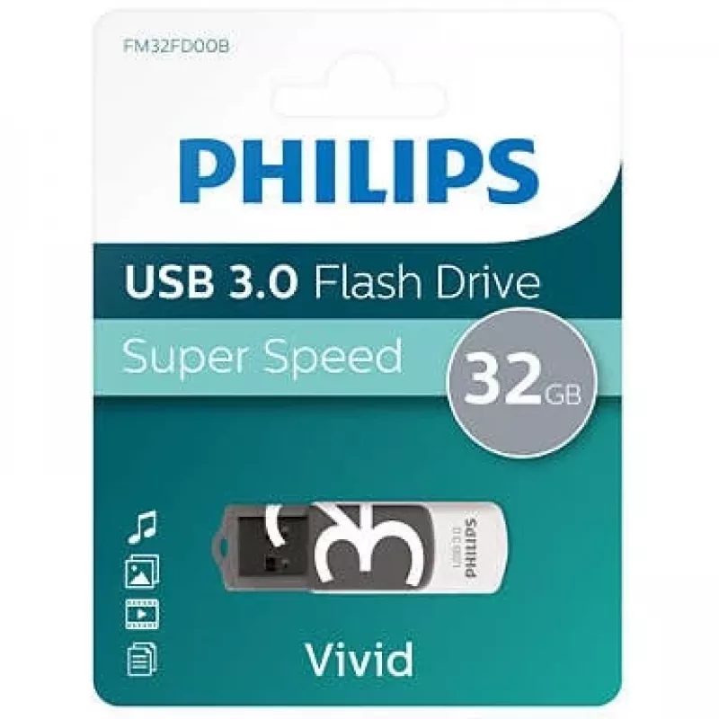 Pen drive Philips 32 GB USB Type-A 3.2 Gen 1 FM32FD00B