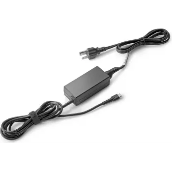 Fonte de alimentação HP 45W USB-C LC para portátil 45W potência de saída