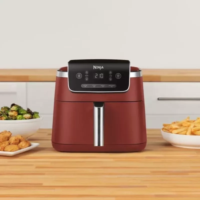 Fritadeira Ninja AF140EUCM Single 4,7 L fritadeira de ar quente vertical cor canela