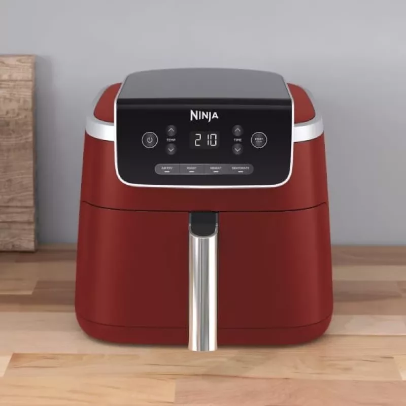 Fritadeira Ninja AF140EUCM Single 4,7 L fritadeira de ar quente vertical cor canela