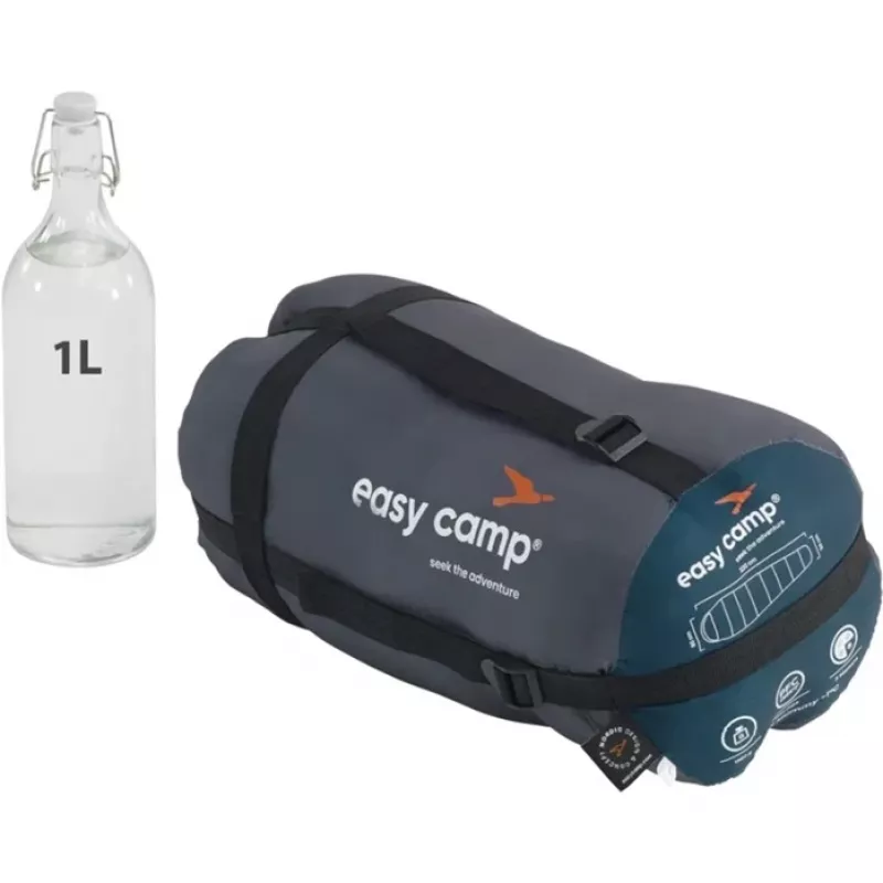 Saco-cama easy camp Falcon II Múmia -1°C, azul-escuro, modelo 240216