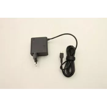 Lenovo Chicony 89CC-EU Type-C 65W Preto FRU - Fonte de alimentação para PC/servidor