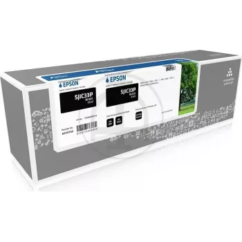 ASTAR AS70752 ASTAR EPSON SJIC33P(K) TM Tinta - preto chip recondicionado (AS70752)