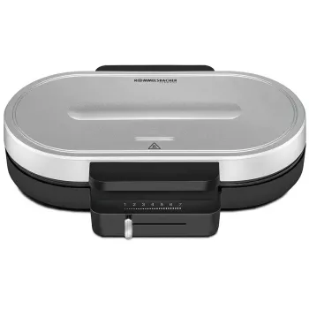 Rommelsbacher WA 1250 Máquina de waffles 2 waffles 1250 W prateado