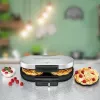 Rommelsbacher WA 1250 Máquina de waffles 2 waffles 1250 W prateado
