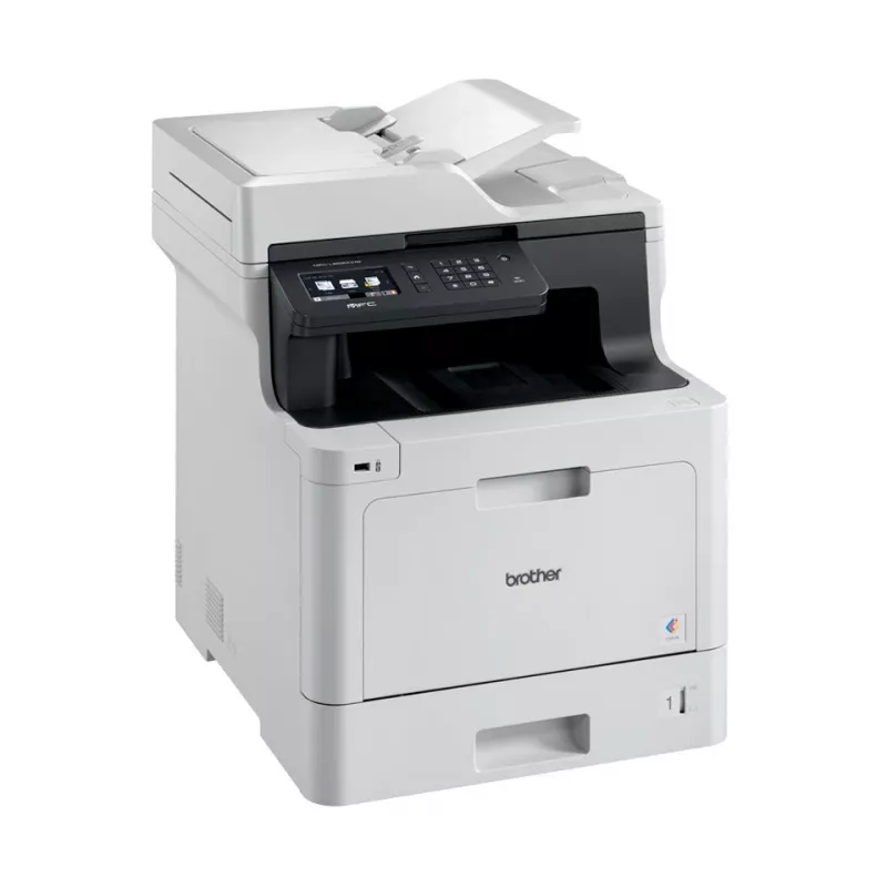 Impressora multifunções laser a cores Brother MFC-L8690CDW — A4 cor, 2400×600 dpi, 31 ppm, duplex, WLAN
