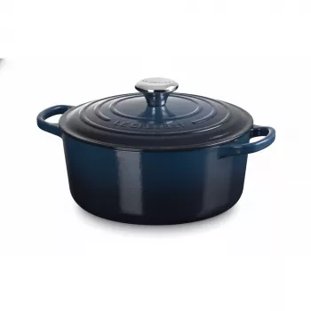 Le Creuset Signature Assadeira redonda 24 cm nuit