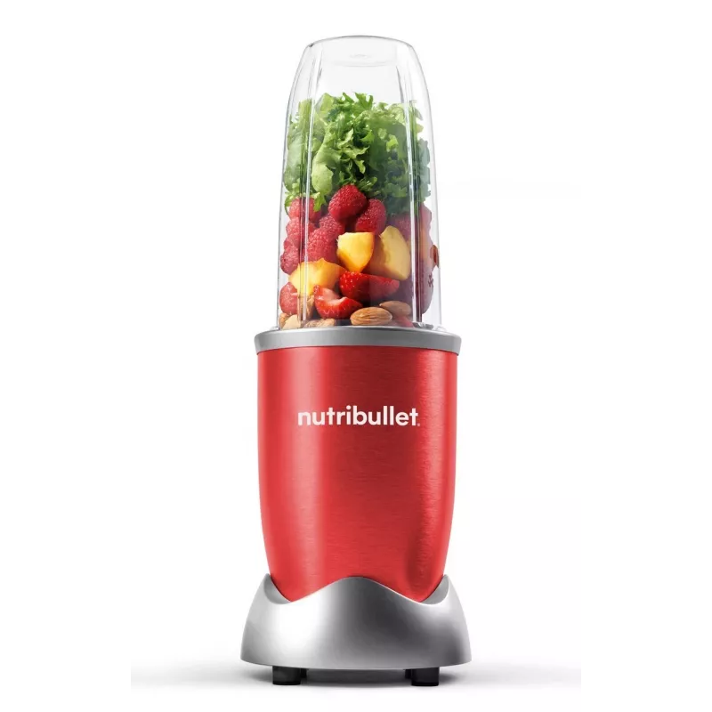 NutriBullet NB907R 0,9 L Liquidificadora de cozinha 900 W vermelho, prateado