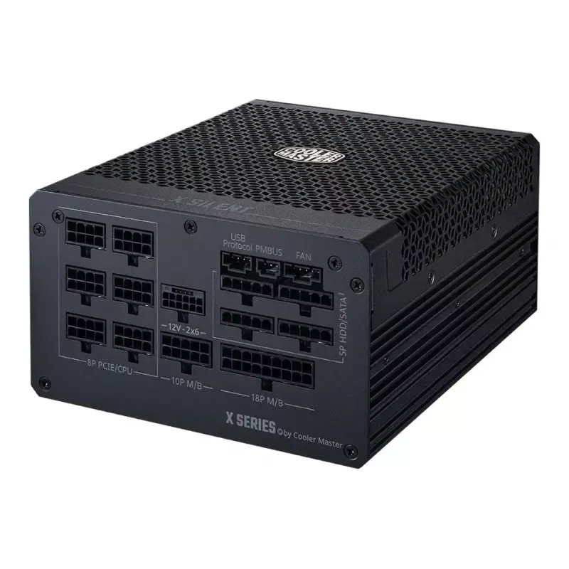 Fonte de alimentação Cooler Master X Silent Edge Platinum 1100 W 24-Pin-ATX preto