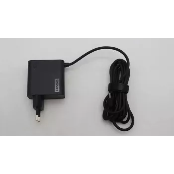 Fonte de alimentação para portátil Lenovo 65W modelo 5A11J75652, carregador AC/DC para portáteis Lenovo