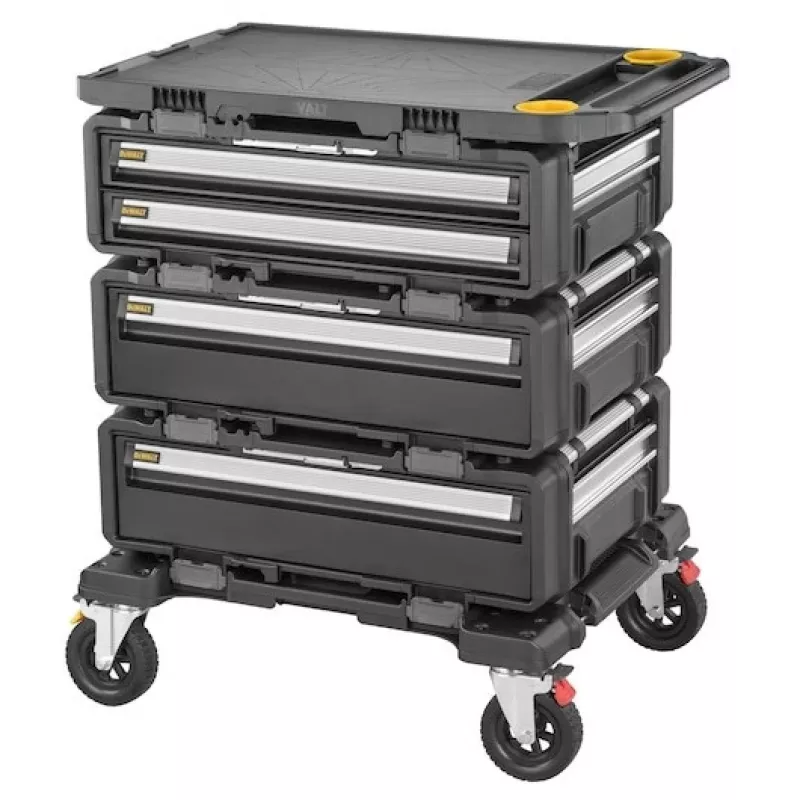 Caixa de armazenamento para bancada de trabalho DeWalt DWST08550-1 ToughSystem 2.0 DXL Heavy Duty