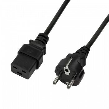 LogiLink CP152 Cabo de alimentação Preto 1,8 m CEE7/7 IEC C19 (CP152)
