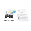EXSYS Placa PCIe USB 3.2 Gen 1 de 2 portas 3A Renesas