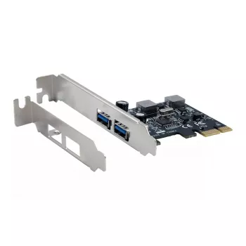 EXSYS Placa PCIe USB 3.2 Gen 1 de 2 portas 3A Renesas