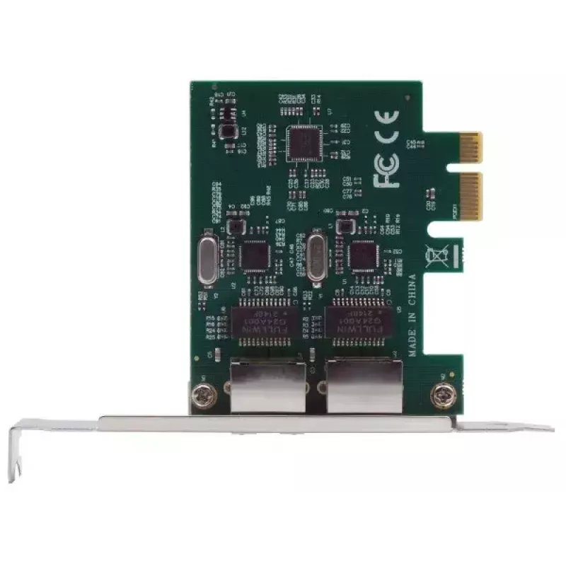 Placa de rede Ethernet interna EXSYS EX-60102 1000 Mbit/s PCI Express com fios